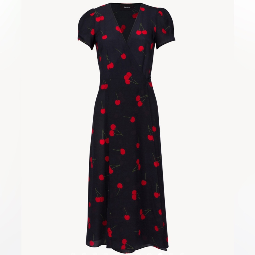Realisation Par The Teale Dress in Wild Cherry